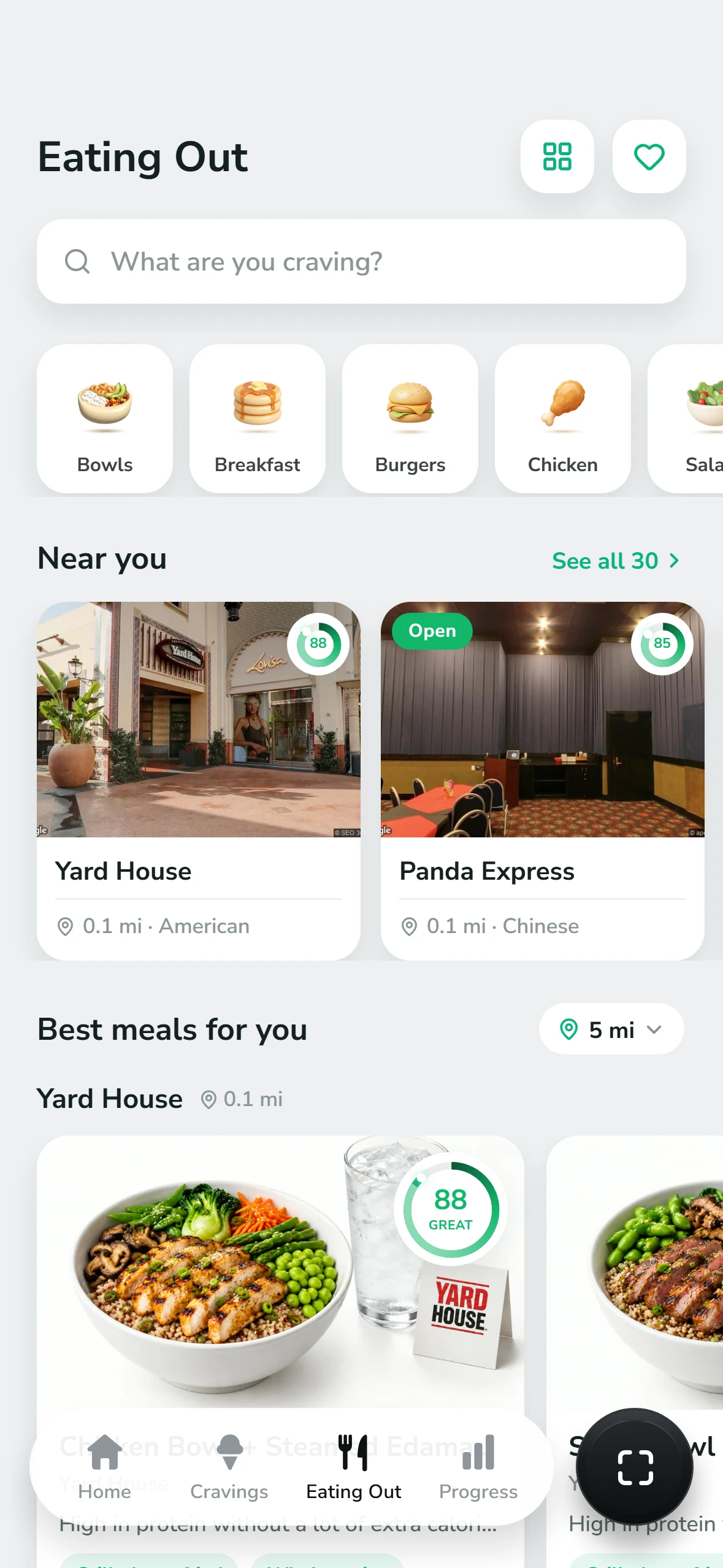 Eating Out in Shredo: restaurants near you, each scored, and the best meals for you